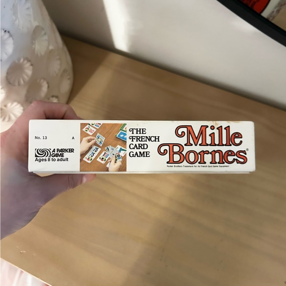 Vintage 1971 Mille Bornes By Parker Brothers French Card Game - Picture 5 of 6